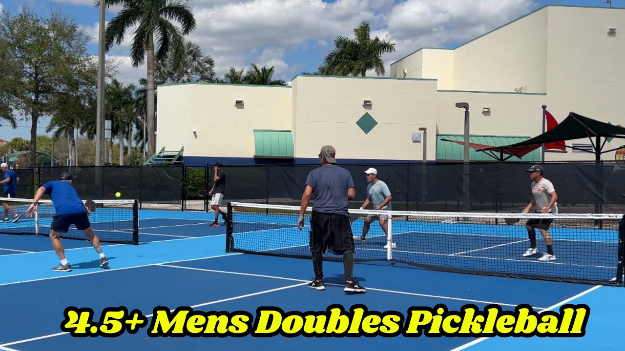 4.5 Mens Doubles Pickleball | Coconut Creek Community Center