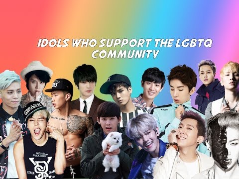 MALE KPOP IDOLS WHO SUPPORT THE LGBTQ+ COMMUNITY (JONGHYUN, GD, RM, HEECHUL)
