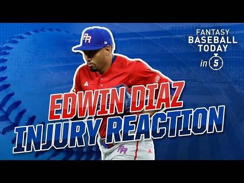 Edwin Diaz Injury Reaction, Carlos Rodon Update & More | Fantasy Baseball Advice