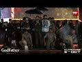 ఎమ్మెల్యేలు ఒళ్ళు బలిసి కొట్టుకుంటున్నారు.. ఖబడ్ధార్ : Chiranjeevi | #GodFather Pre Release | 99TV  - 03:41 min - News - Video