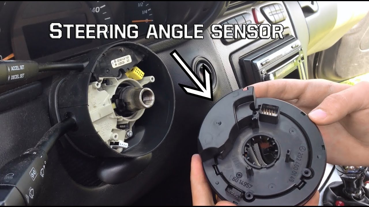 Mercedes vito steering angle sensor calibration #3