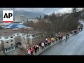 Alaska students walkout to protest governors education funding veto