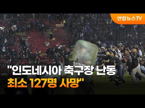 "인도네시아 축구장 난동…최소 127명 사망" / 연합뉴스TV (YonhapnewsTV)