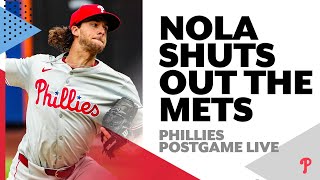 Nola's complete game shutout makes Phillies MLB's first 30-game winner | Phillies Postgame Live