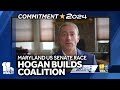 Hogan launches Democratic coalition in Senate campaign