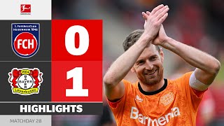 Leverkusen In Crunch-Time! | 1. FC HEIDENHEIM — BAYER 04 LEVERKUSEN | Highlights | MD 28 – 2024/25