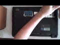 Разборка и замена термопасты на ноутбуке Asus K53SV disassembly