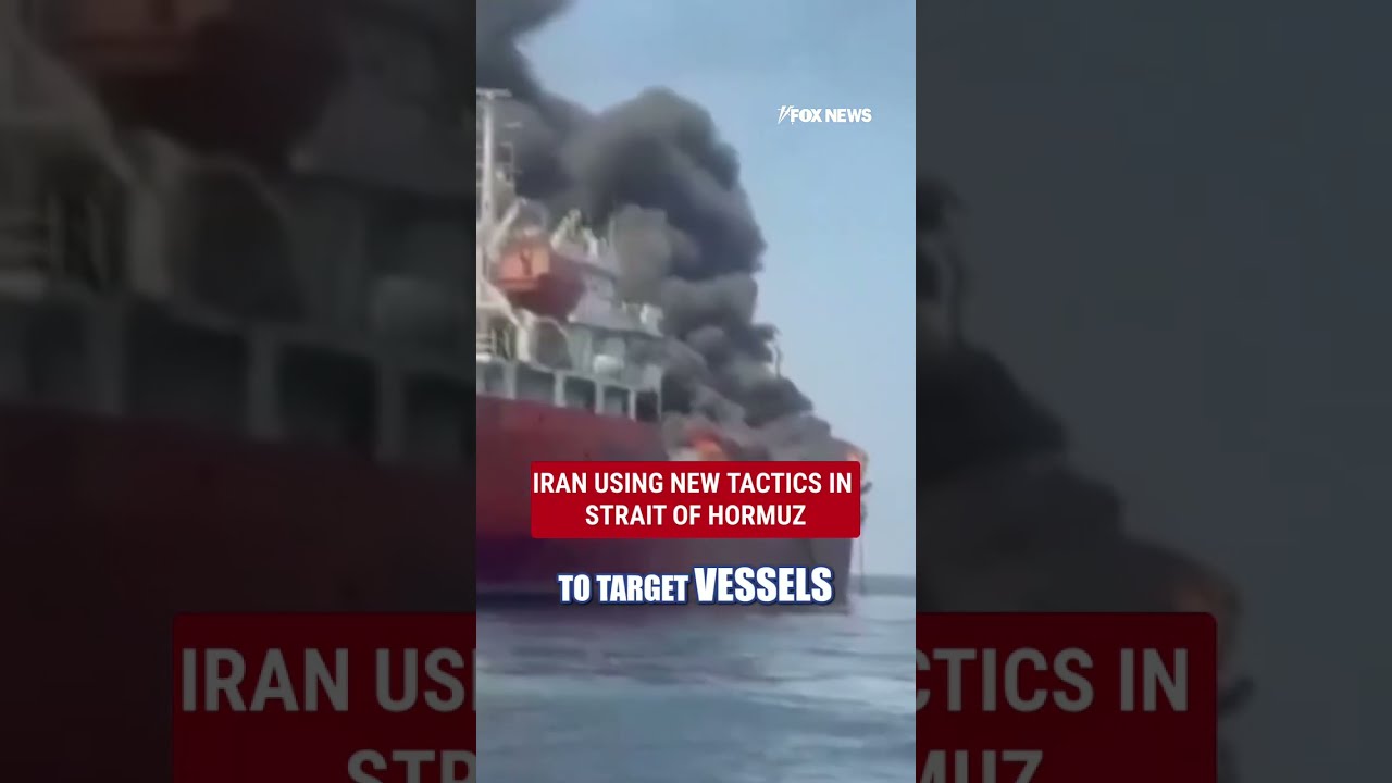 NEW: Iran resorts to NEW TACTICS in Strait of Hormuz #shorts