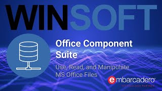 WinSoft Office Component Suite - Installation