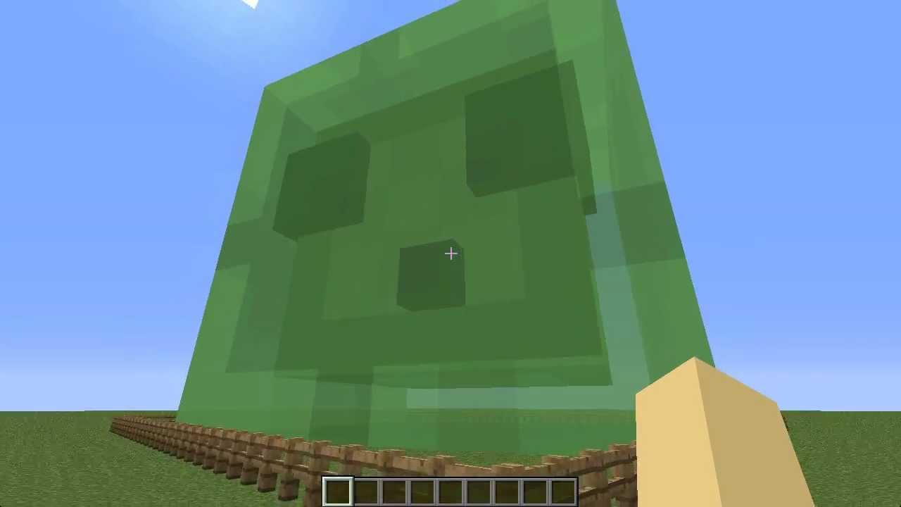 Minecraft - HUGE SLIME! (No Mods! WITH DOWNLOAD LINK!) - YouTube