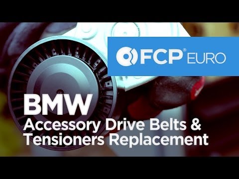 BMW Serie 5 (E39) - (M52 Engines) - Accessory Belt Tensioner Replacement