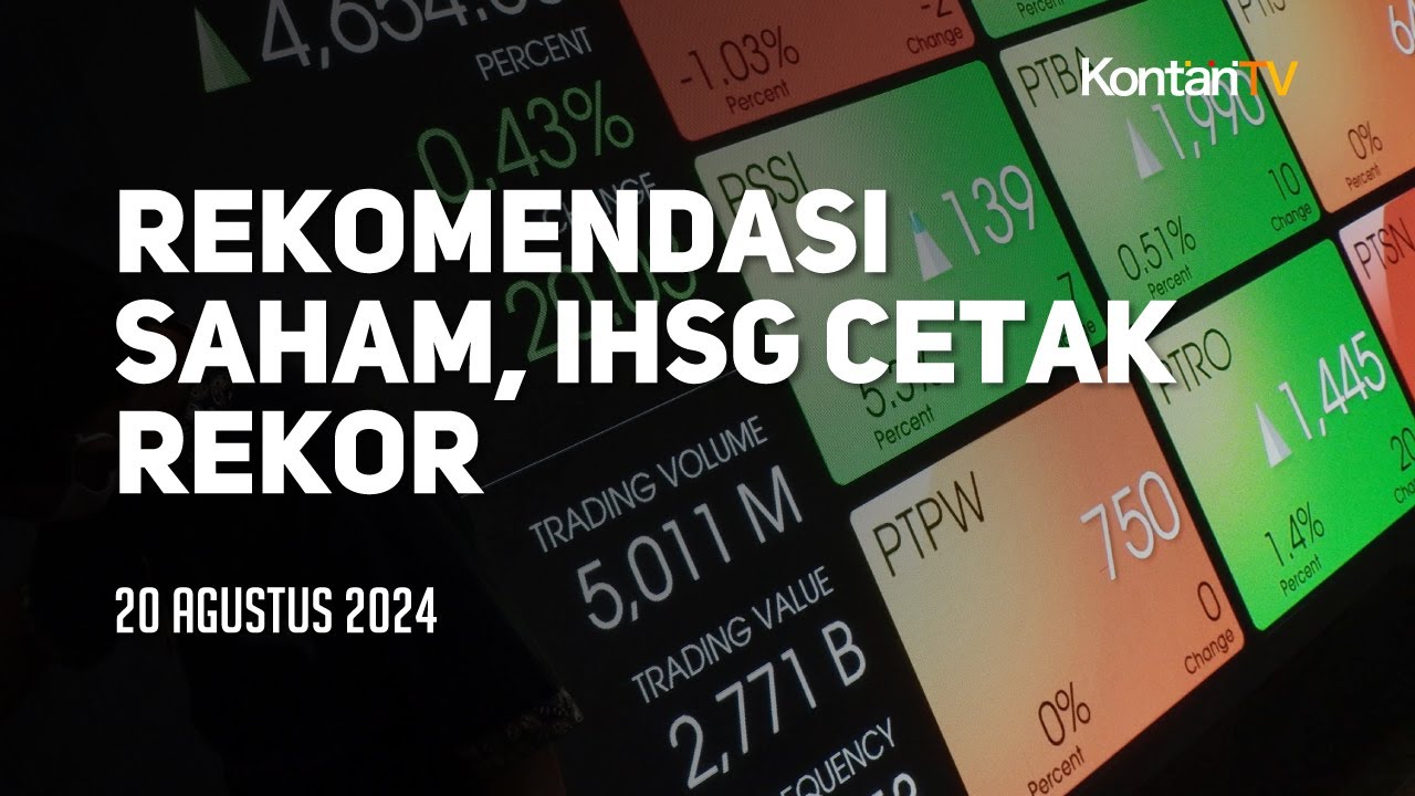 Setelah IHSG Kembali Mencetak Rekor, Berikut Rekomendasi Saham Hari Ini ...