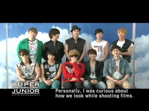Super Junior_INTERVIEW for 'BONAMANA' smartphone album application