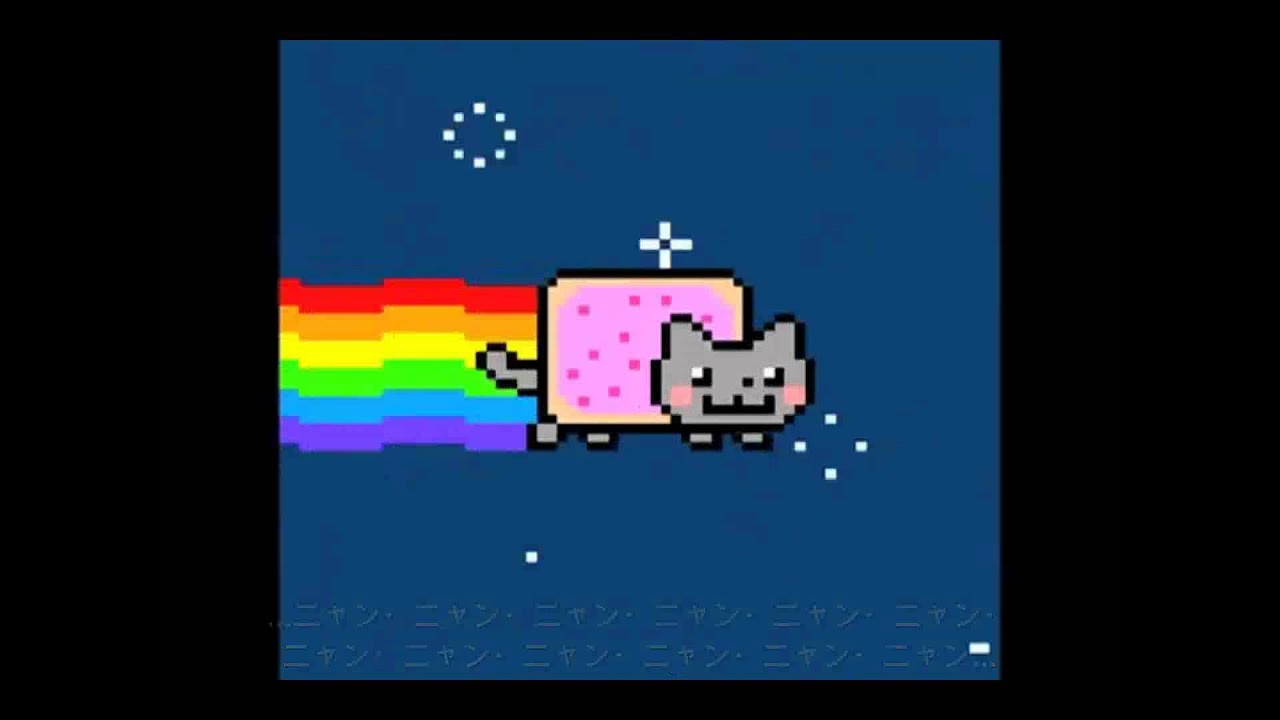 Nyan Cat with Japanese Lyrics - 日本語歌詞付きニャン・キャット - YouTube