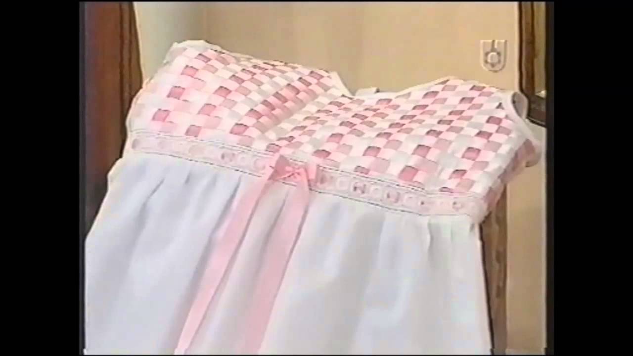 Como hacer nido de abeja en vestido