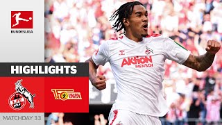MADNESS! Köln Stays Alive! | 1. FC Köln — Union Berlin 3-2 | Highlights | Matchday 33 – Bundesliga