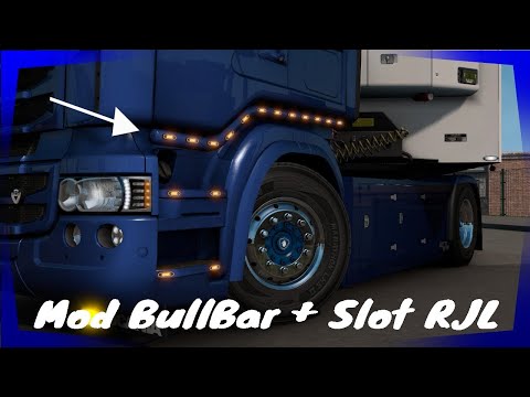 Scania RJL Bull Bar + Slot by CIAK 1.49