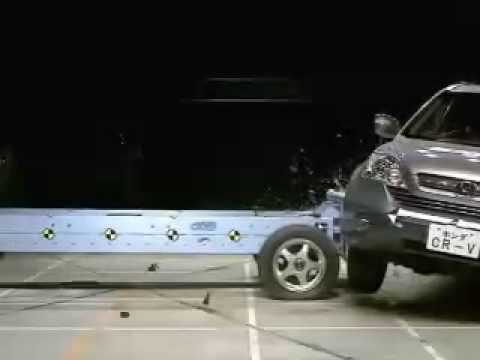Видео краш-теста Honda Cr-v 2004 - 2007