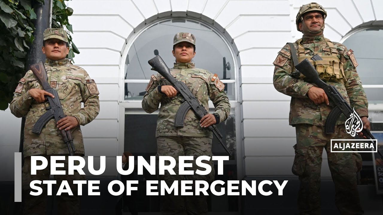 State of emergency declared in Peru’s capital Lima amid protests