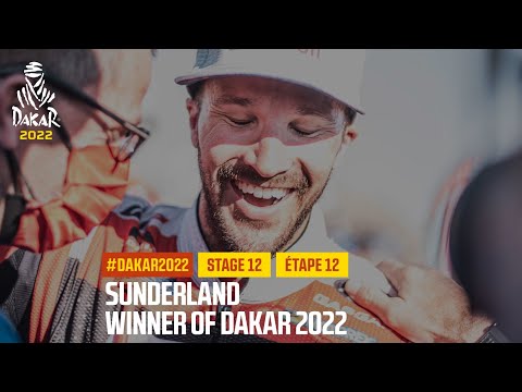 Sunderland winner of the Dakar 2022! - Stage 12 - #Dakar2022