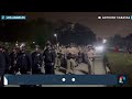 Video captures chaos at UCLA as supporters for Palestinians and Israel clash  - 01:02 min - News - Video