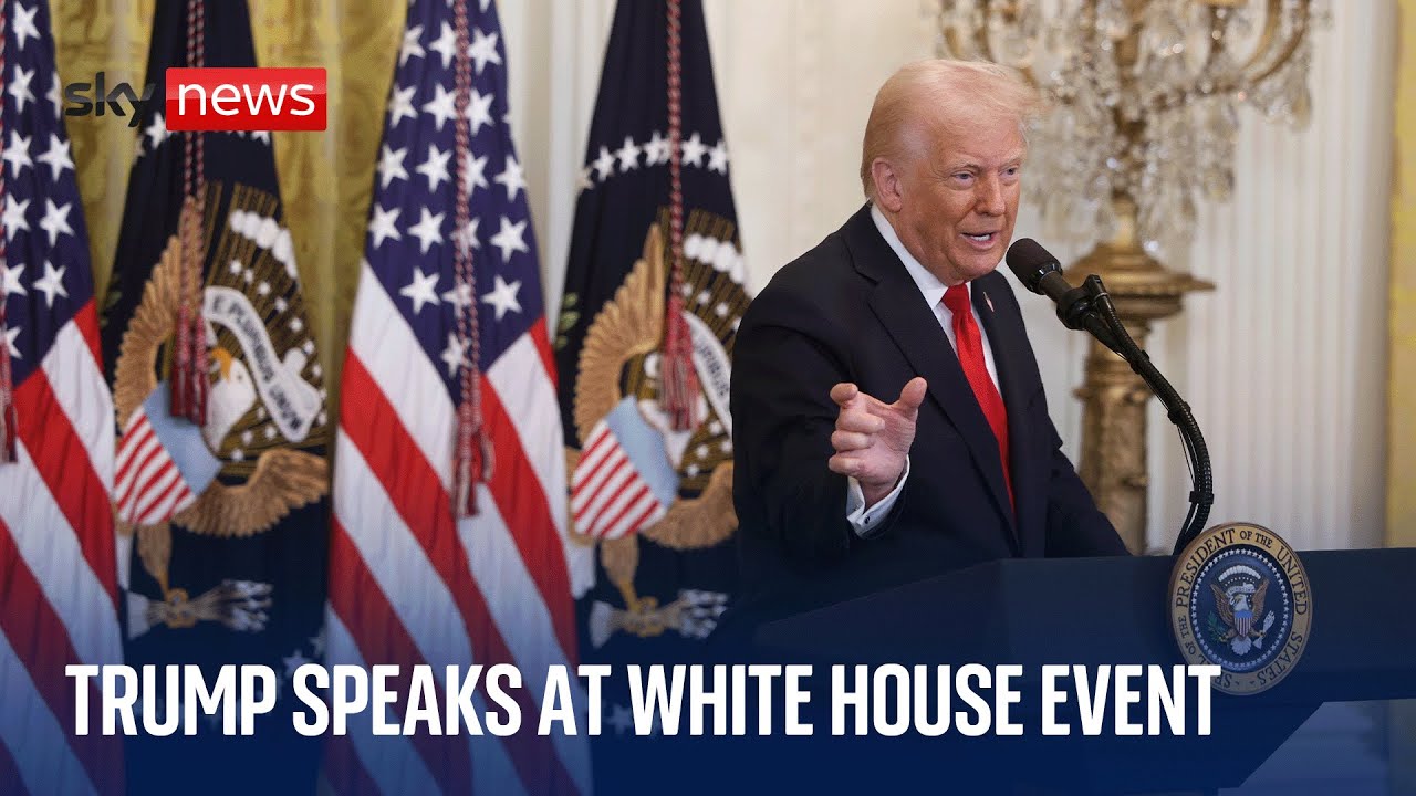 President Trump participates in Women's History Month event at White House