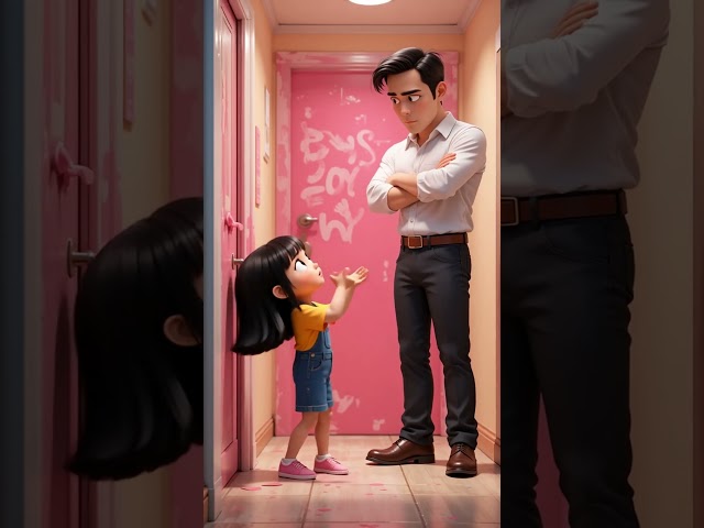 Ela Pintou a Porta do Banheiro😱