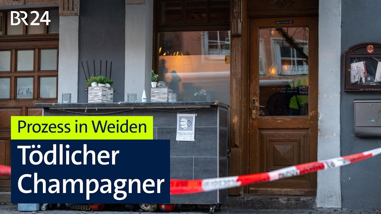 Prozess in Weiden: Tödlicher Champagner | BR24live