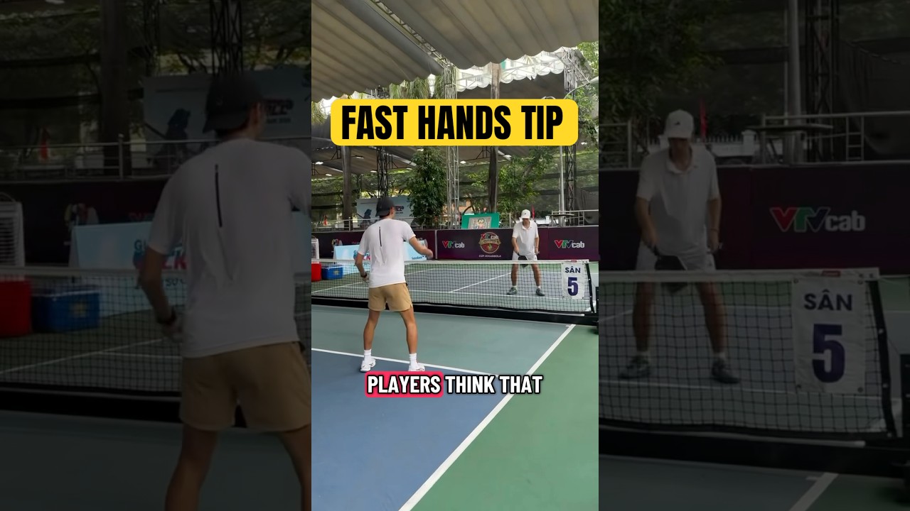 Fast hands tip.