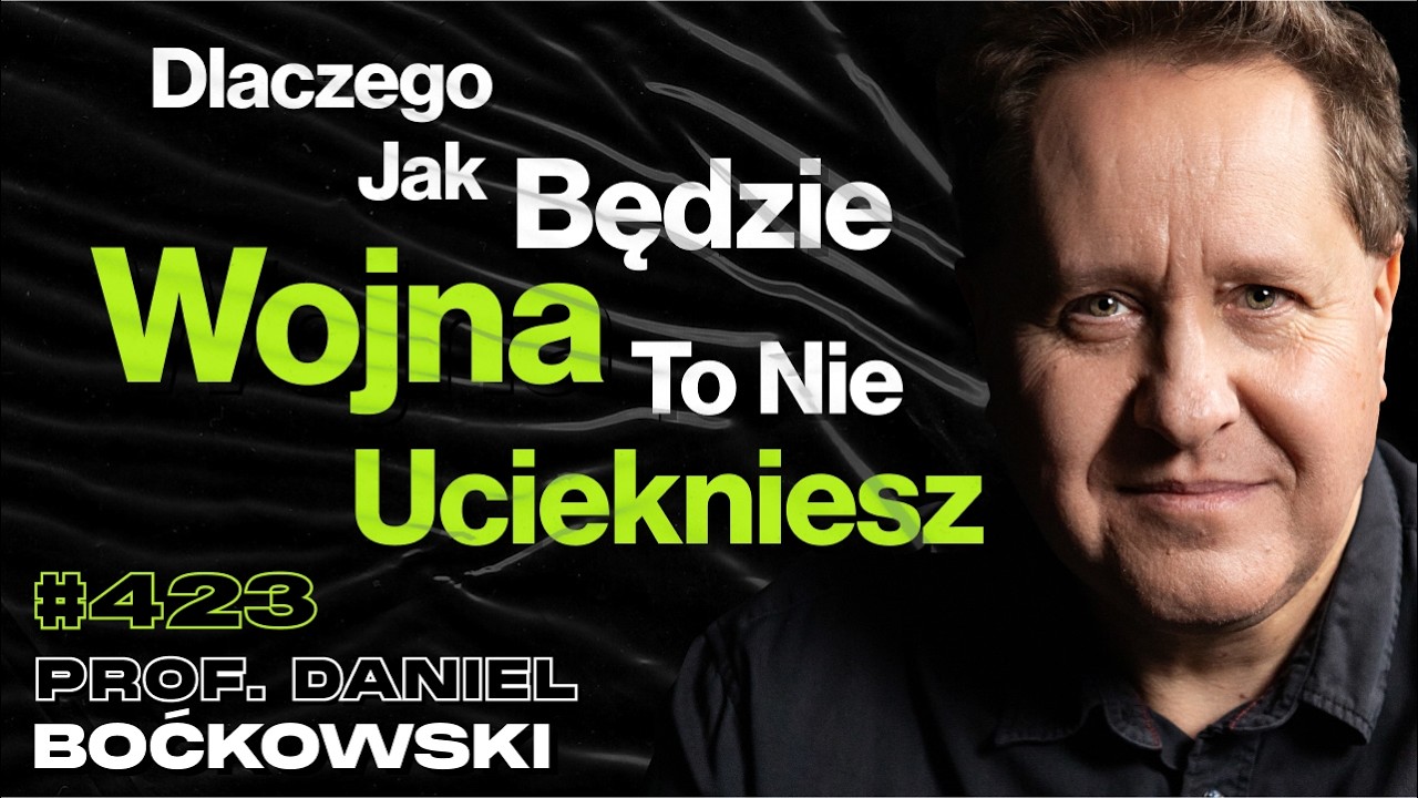 #423 Ludzie Są Ćpunami Informacji, Kiedy Teoria Spiskowa Jest Niebezpieczna? prof. Daniel Boćkowski