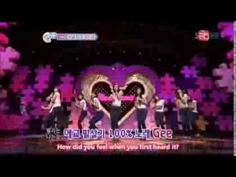SNSD Reaction to Pre Debut GG