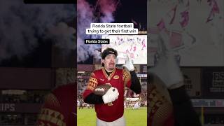Florida State football trying to get their first win😂🏈