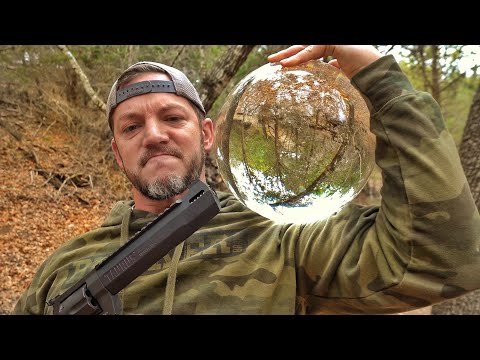 Can a Solid Glass Ball Stop a 50cal???