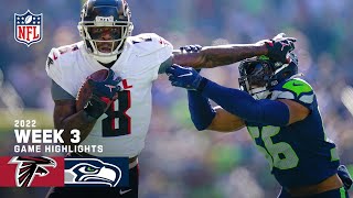 Atlanta Falcons vs. Seattle Seahawks | Week 3 2022 Game Highlights