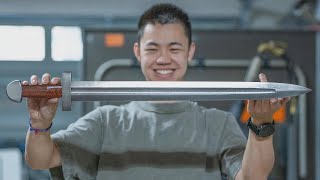 ¿Lograré fabricar una espada vikinga en 24 horas?