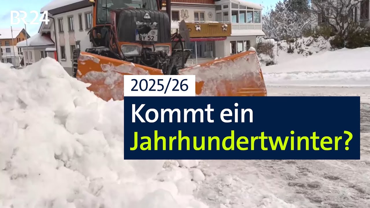 Kommt ein Jahrhundertwinter? Und wie sicher sind Langzeit-Wettervorhersagen? | Abendschau | BR24