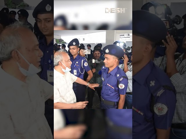 পুলিশ সদস্যকে স্যালুট দেওয়া শেখালেন স্বরাষ্ট্র উপদেষ্টা #JahangirAlamChowdhury #BDPolice #DeshTV