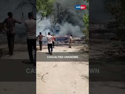 Ahmedabad Plane Crash Horrifying visuals from the Air India plane crash site  34 thousand views  play Short