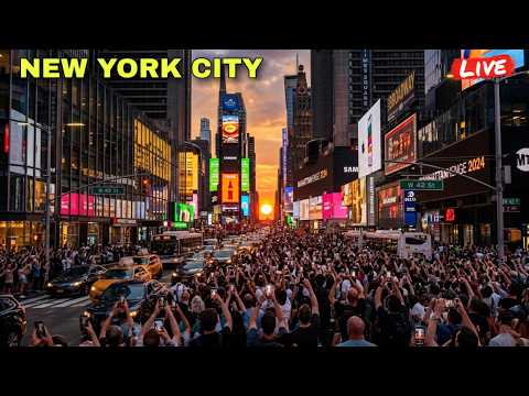 IRL New York City Friday Evening Walk In Manhattan & Full Manhattanhenge (29th May 2026)