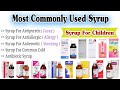 Commonly Used Syrup  Syrup For Children #syrup[1]