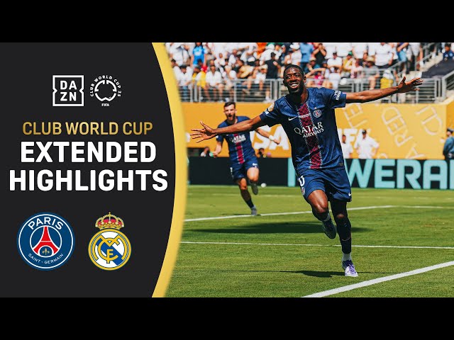 PSG vs.Real Madrid | FIFA Club World Cup Extended Highlights