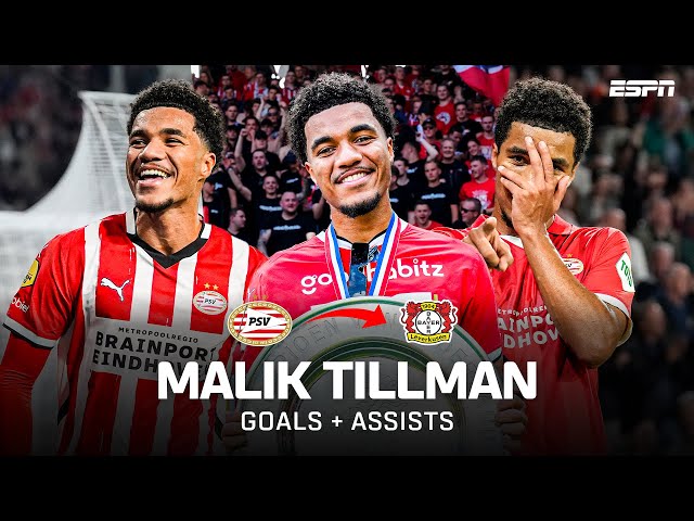 MALIK TILLMAN ➡️ BAYER LEVERKUSEN 🇩🇪👋 | COMPILATIE