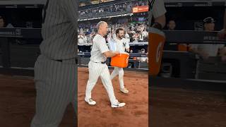 It’s a team effort to get Judge 😂☔️