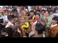 Manipur: Wushu player Roshibina Devi Naorem recieved warm welcome at Imphal Airport