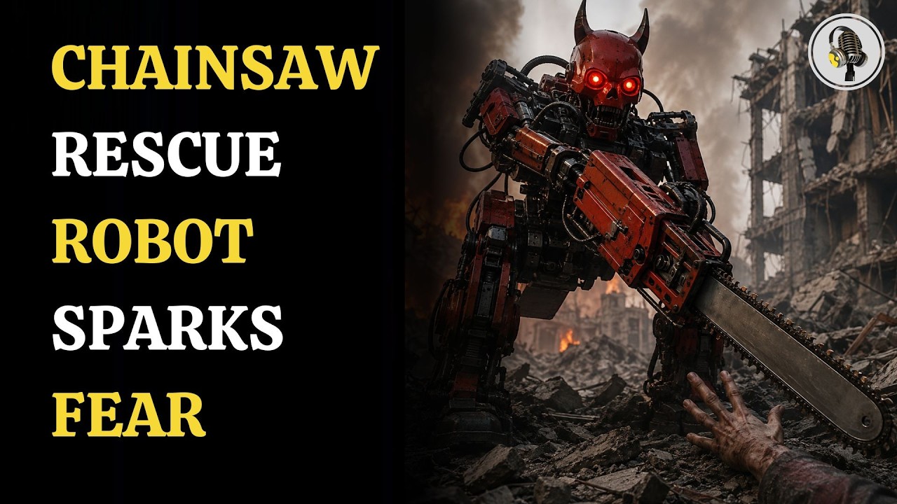 Chainsaw Rescue Robot Leaves Internet Divided | WION Podcast
