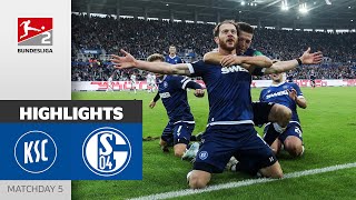 KSC on Top of the Table! | Karlsruher SC — FC Schalke | 2-0 | Highlights | MD 5 — Bundesliga 2 24/25