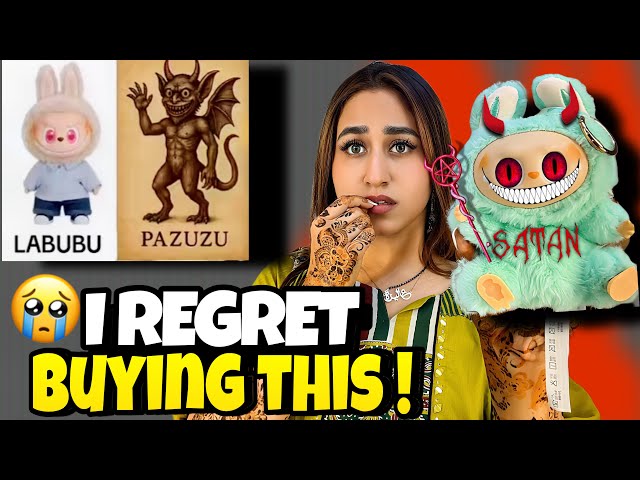 I HAD TO GET RID OF LABUBU AFTER WHAT I HEARD 😰 #alizehjamali