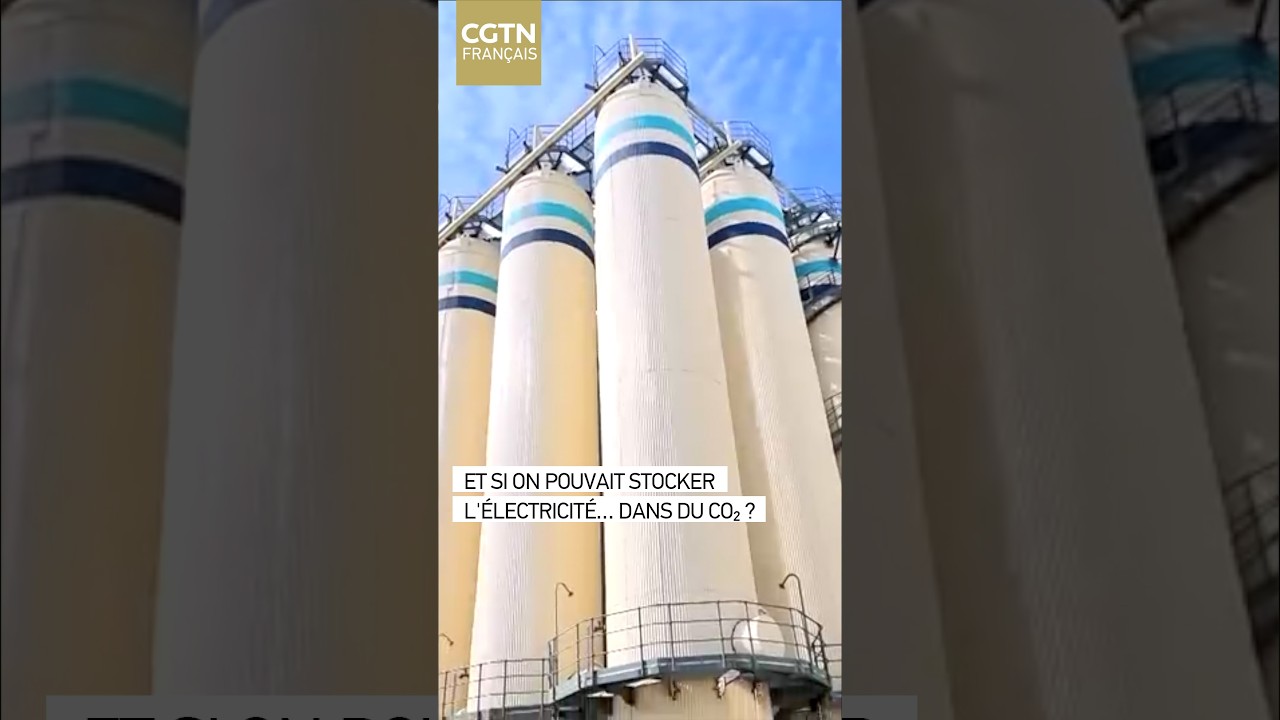 Un « méga power bank » qui stocke l'électricité… avec du CO₂ ?!