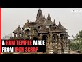 Replica Of Ram Temple Made From Iron Scrap In Indore