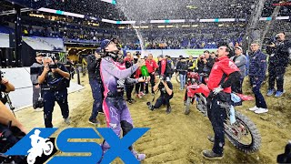 Supercross Round #10 450SX Highlights | Indianapolis, IN Lucas Oil Stadium | Mar 16, 2024